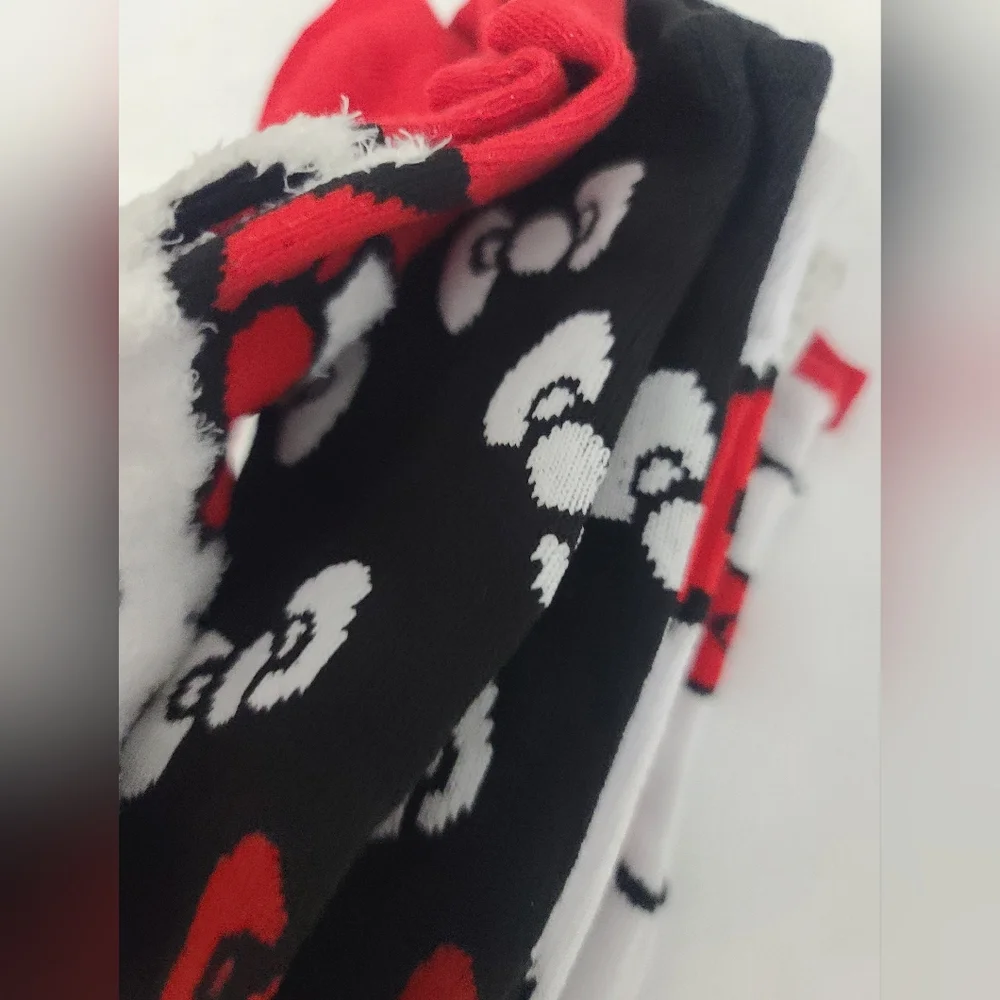 Hello Kitty 5 Pair Women's No Show Socks Shoe Size 4-10